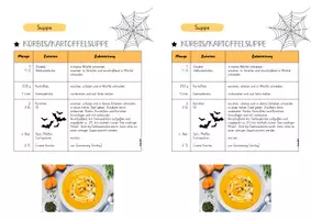 Vorschau - Arbeitsblätter - Rezepte, Halloween, Fachunterricht, Ernährung & Soziales 7 - Seite 3