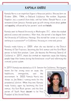 Προεπισκόπηση - Φύλλα εργασίας - USA - Kamala Harris: reading comprehension and grammar (English) / ΗΠΑ - Kamala Harris: κατανόηση ανάγνωσης και γραμματική (Αγγλικά) - Σελίδα 1