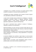 anteprima - Materiale di supporto/inclusione - L'intelligenza non è una sola - Teoria e attività - Pagina 1