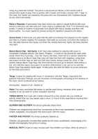 anteprima - Esercizi - Raccolta MUSICA IN MOVIMENTO 1 - 28 - MUSIC IN MOTION 1 -28 - Pagina 2