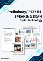 Vista previa - Evaluación - Preliminary / PET / B1 Speaking Exam - Technology - Portada