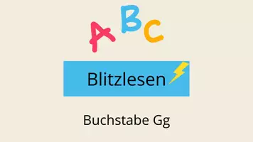 Vorschau - Spiele - Blitzlesen Klasse 1: Buchstabe G - Seite 2