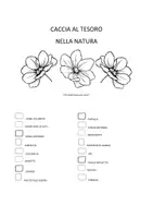 anteprima - Materiale interattivo - CACCIA AL TESORO NATURA PRIMAVERA - Pagina di copertina