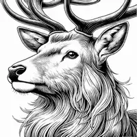 anteprima - Materiale per pittura e bricolage - Animali dell'Asia Disegni da Colorare in Ritratto (50 Illustrazioni) - Pagina 1