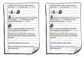 Vorschau - Arbeitsblätter - At the pet shop - pets & prepositions / find the difference - Seite 2