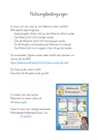 Vorschau - Stationenlernen - Mini-Heft Frühling Sachrechnen Klasse 3 - Seite 1