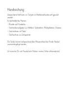 Vorschau - Stationenlernen - Mini-Heft Frühling Sachrechnen Klasse 3 - Seite 2