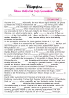 Vorschau - Arbeitsblätter - Warum benötigen Kinder Vitamine? ARBEITSBLATT mit Lösung - Seite 3