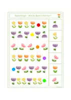 Vorschau - Stundenentwürfe - 🌷 Blumen Klammerkarten logische Reihenfolgen Frühling - Seite 3