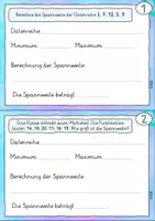 Vorschau - Arbeitsblätter - Übungskartei: Daten und Diagramme (HoKi) - Seite 2