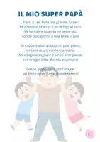 anteprima - Materiale di supporto/inclusione - IL MIO SUPER PAPÀ! - Festa del papà - Pagina di copertina