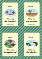 anteprima - Flashcard - Environment - Natural Disasters; I have… Who has (English) / Ambiente - Disastri naturali; Ho… Chi ha (Italiano) - Pagina 1
