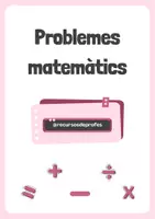 Vista previa - Hojas de trabajo - Problemes matemàtics - Portada