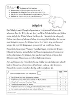 Vorschau - Arbeitsblätter - Tiere Afrikas. Texte lesen und knacken. Leseverständnis - Seite 3