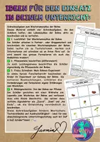 Vorschau - Arbeitsblätter - DIE BOHNE Arbeitsblätter Schreibaufgaben im Sachunterricht - Seite 1