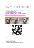 Vorschau - Anderer Materialtyp - Pompom Hase zum Thema Haustiere oder Ostern - Seite 2