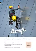 Vorschau - Arbeitsblätter - Magazin Leseheft Kurztexte Arbeitsheft Leichte Sprache Berufe - Deckblatt