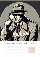 Vorschau - Arbeitsblätter - Magazin Leseheft Kurztexte Arbeitsheft Leichte Sprache Krimis - Deckblatt