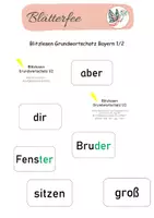 Vorschau - Präsentationen/Tafelbilder - Materialpaket: Blitzlesen - Seite 1
