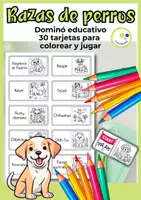 Vista previa - Juegos / Gamificación - Dominó de razas de perros para colorear – Juego educativo y creativo - Portada