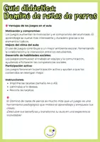 Vista previa - Juegos / Gamificación - Dominó de razas de perros para colorear – Juego educativo y creativo - página 2