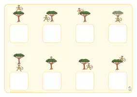 Vorschau - Fördermaterial/Inklusion - Klettmappen: Afrika (Links-Rechts/Anlaut/Buchstabe/Schatten/Größe/Raumlage) - Seite 2