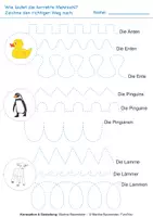 Vorschau - Arbeitsblätter - Schwungübungen - Phonologische Bewusstheit - Freebie - Seite 2