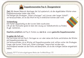 Vorschau - Spiele - POP ITs: Doppelkonsonanten mm & nn - Rechtschreibstrategien - Seite 2