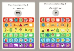 Vorschau - Spiele - POP ITs: Doppelkonsonanten mm & nn - Rechtschreibstrategien - Seite 3