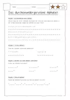 Vorschau - Arbeitsblätter - AB das durcheinandergeratene Alphabet - Seite 2