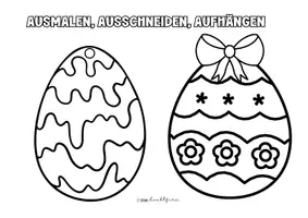 Vorschau - Mal- und Bastelvorlagen - Ostern | Ausmalbilder | Sparpaket - Seite 2