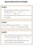 Vorschau - Fördermaterial/Inklusion - Lernkarten: Verben - Zeitformen (Präsens, Präteritum, Perfekt, Plusquamperfekt, Futur II, Futur I) - Seite 3