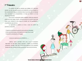 Vista previa - Evaluación - INFORME DE PRIMER TRIMESTRE. ETAPA INFANTIL - página 1