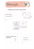 Vorschau - Stundenentwürfe - Philosophieren mit Kindern: Was ist Glück? - Deckblatt