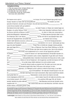 Vorschau - Arbeitsblätter - Lernposter + Arbeitsblätter zum Thema "Ukraine" + Lösung & MP3 + Mindmap + Infografik - Seite 1