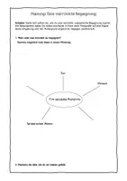 Vorschau - Stundenentwürfe - Einheit für den Kunstunterricht: Eine verrückte Begegnung - Seite 1