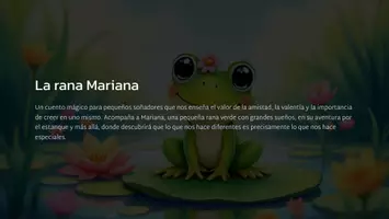 Vista previa - Presentaciones - La rana Mariana - Portada
