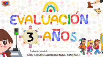 Vista previa - Evaluación - EVALUACIÓN INICIAL INFANTIL AULA TEA - Portada