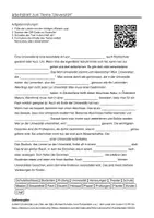 Vorschau - Arbeitsblätter - Arbeitsblätter zum Thema "Universität" (Lückentext, Hörverstehen) + Lösung & MP3 - Deckblatt