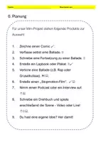 Vorschau - Arbeitsblätter - Balladen - Begleitheft - Projekt - Kreatives Arbeiten - Seite 2