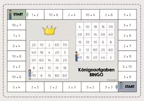 Vorschau - Spiele - 1x1 BINGO - Königsaufgaben (Blitz-/Kernaufgaben) - Seite 3