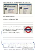 Vorschau - Arbeitsblätter - London Underground Aufgabenset Material - Seite 2