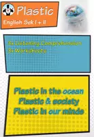 Vorschau - Arbeitsblätter - Plastic: Listening Comprehension (Plastic & Ecology / Society / Psychology) - Deckblatt