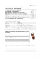 Vorschau - Arbeitsblätter - Plastic: Listening Comprehension (Plastic & Ecology / Society / Psychology) - Seite 1
