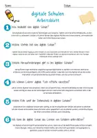 Vorschau - Arbeitsblätter - digitale Schulen Arbeitsblatt 7. & 8. Klasse E-Learning AB mit Lösungen - Seite 2