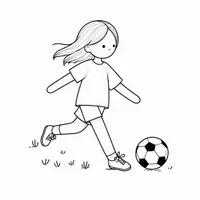 förhandsvisning - Fotboll Målarbok (49 Målarbilder) - försättsblad