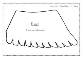 Vorschau - Mal- und Bastelvorlagen - Magische Unterrichtseinheit - Eulen basteln - Seite 1