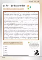 Vorschau - Arbeitsblätter - Mittelalter: Die Pest - Deckblatt