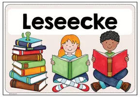 Vorschau - Anderer Materialtyp - Leseecken-Schild für deine Klasse - Seite 2