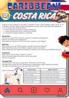 Vorschau - Arbeitsblätter - Caribbean Costa Rica Writing - Grade 9 - Deckblatt